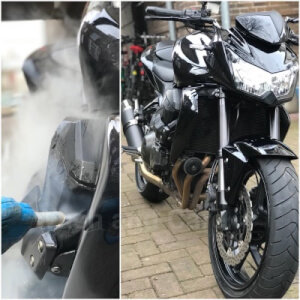 motorfiets professioneel laten reinigen