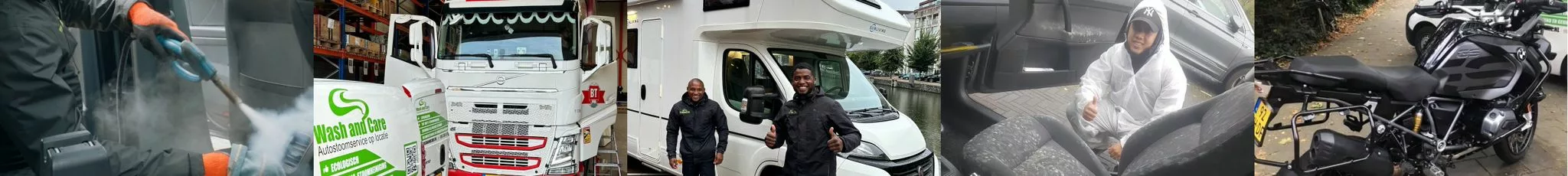 Interieur en exterieur stoomreinigen